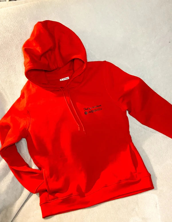 hoodie + spotifycode (borduren)