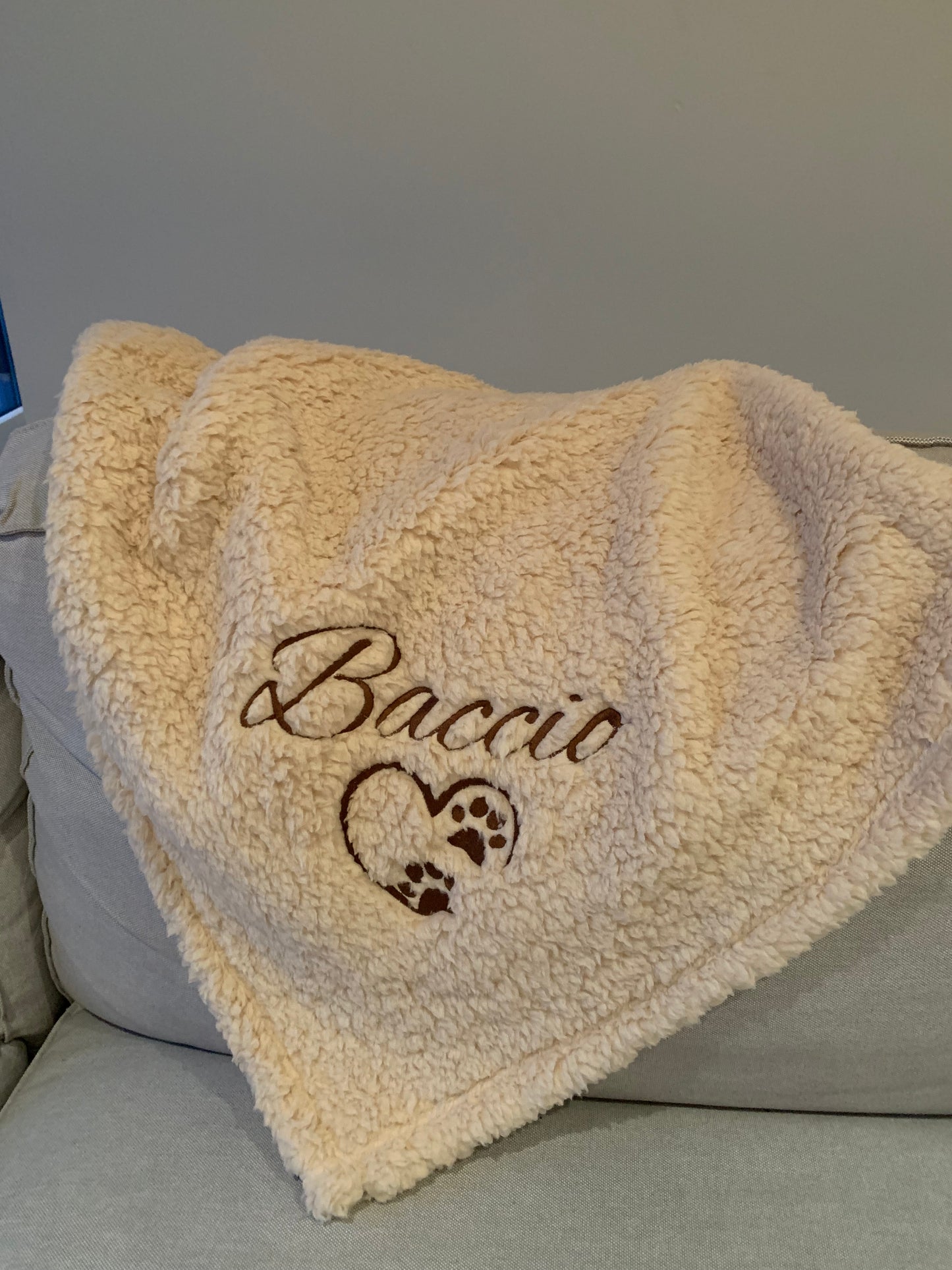 Gepersonaliseerd honden- of kattendekentje