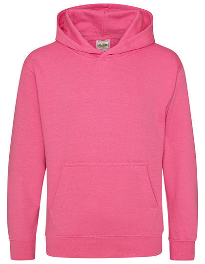 Hoodie Just Hoods kids + logo klein (borduren)