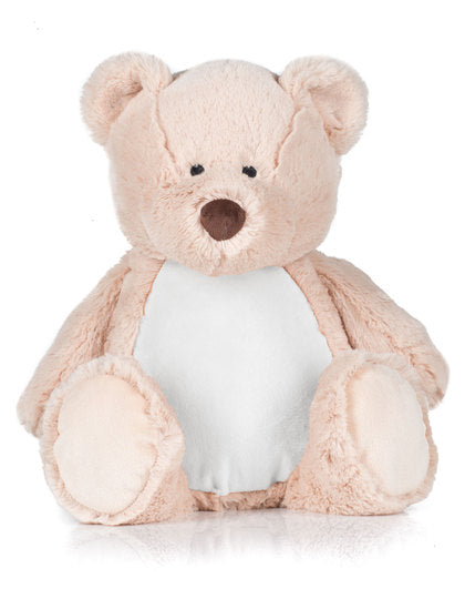 knuffel + naam + geboortedatum (borduren)